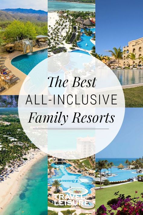 The Best All-Inclusive Family Resorts - Some of the greatest values for families can be found at all-inclusive resorts, which offer plenty of diversions and schedule flexibility. #allinclusiveresorts #familytravel #familyresorts #bestallinclusiveresorts | Travel + Leisure Usa Vacation Destinations, Affordable Family Vacations, Cheap Family Vacations, Best Family Vacation Destinations, Hawaii Resorts, Caribbean Luxury, Family Summer Vacation, Best All Inclusive Resorts, All Inclusive Vacations