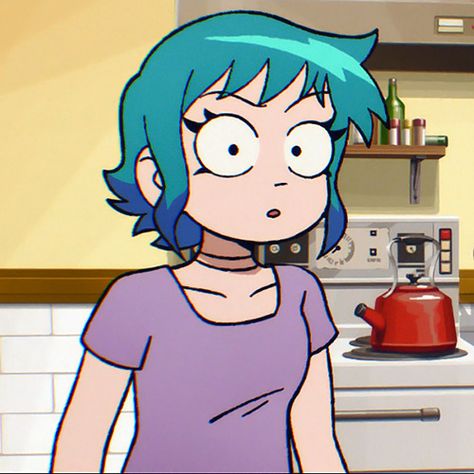 spreadicons Scott Pilgrim Pfp Ramona, Scott Pilgrim Kim Pine Icon, Scott Pilgrim Comic Icons, Blue Hair Ramona Flowers, Romana Flowers Scott Pilgrim Pfp, Ramona Scott Pilgrim, Manga Watercolor, Studio Ghibli Background, Scott Pilgrim Comic