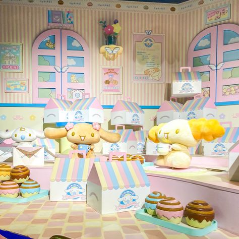 🌸 Is this some kind of an afternoon tea party?! 😍🍵 We spotted Milk, Mocha, and Chiffon here at Sanrio Puroland! 🍰🥛🥰 They all look so kawaii hanging out together! 🥺🌈✨ #sanriopuroland #purolandjapan #kawaiiadventure Cinnamoroll Cafe, Kawaii Cafe, Bakery Theme, Milk Mocha, So Kawaii, Sanrio Puroland, Afternoon Tea Party, Themed Cafes, Hello Kitty Aesthetic