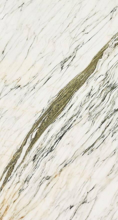 Calacatta Oro Verde is another Italian stone. Calacatta Verde is a project marble that gives a distinguished visual perception. Structure of Calacatta Oro Verde reminds both Calacatta and Arabescato, where green veins flow on a white background. Calacatta Verde´s ion caused by the increase of golden yellow veins is named Calacatta Oro Verde. One of the reasons of the choice in favour of using this marble in luxury projects is that in contrast to Calacatta Cremo for example White Marble With Green Veins, Calacatta Green, Calacatta Verde, Calacatta Cremo, Verde Marble, Marble Texture Seamless, Marble Tables Living Room, Marble Living Room, Kitchen Slab