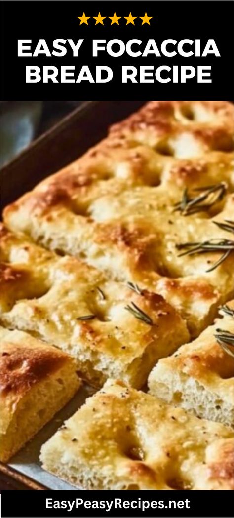 Making homemade Italian focaccia bread has never been easier! This simple focaccia bread recipe is your go-to for an incredible side dish or snack. With its golden brown crust and fluffy interior, it's perfect for dipping in olive oil or serving alongside pasta. Whether you're a beginner baker or a seasoned pro, you can whip this up quickly. Plus, just a few simple ingredients are all you need! Discover how to make focaccia with aromatic herbs and delicious toppings for a restaurant-quality touch at home. You'll gain a new favorite bread recipe that your whole family will love. Italian Focaccia Recipe, Easy Focaccia Bread Recipe, Foccacia Recipe, Homemade Focaccia, Italian Bread Recipes, Minced Beef Recipes, Foccacia Bread, Quick Pasta Dishes, Joy Of Baking