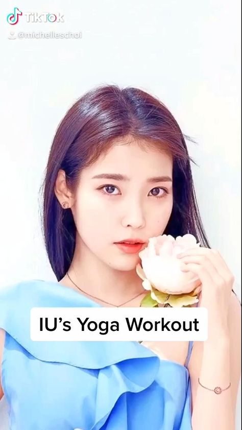 Iu Doing Yoga, Iu Working Out, Exercise For Flexibility, Korean Workouts Kpop, How To Look Like Kpop Idol, Iu Diet Meal Plan, Korean Workouts Exercises, Idols Workout, Iu Body