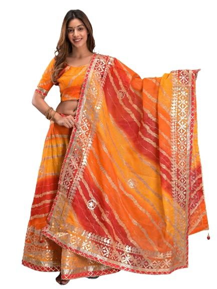 Vansh Enterprises Women/Girls Kota Doria Ready to Wear Lehenga & Dupatta With Unstitched Blouse Piece Kali Pattern, Ready To Wear Lehenga, Designer Bridal Lehenga Choli, Lehenga Dupatta, Stitched Lehenga, Indian Bride Outfits, Designer Bridal Lehenga, Blouse Lace, Traditional Indian Outfits