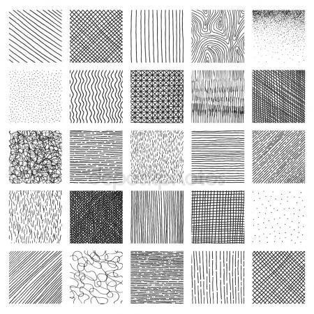 Hatch Drawing, Improve Drawings, Drawn Patterns, Texture Drawing, Abstract Graphic Design, Graphic Design Elements, Texture Vector, Elements Of Design, Drawing Skills