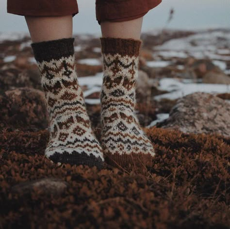 Boho Socks, Socks Aesthetic, Best Socks, Thermal Socks, Socks Pattern, Winter Boho, Sock Knitting Patterns, Brass Band, Arctic Fox