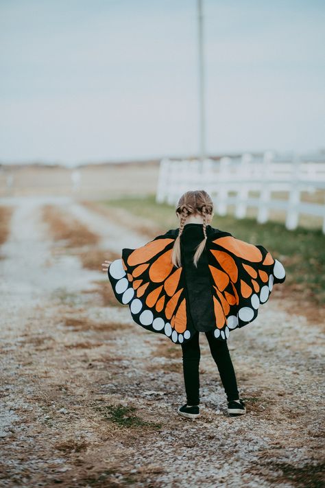 Halloween Costume Ideas for Kids DIY Butterfly Toddler Butterfly Costume Diy, Diy Butterfly Costume Kids, Butterfly Costume Kids Diy, Butterfly Diy Costume, Butterfly Costume Diy, Toddler Butterfly Costume, Butterfly Costume Kids, Diy Butterfly Costume, Girls Butterfly Costume