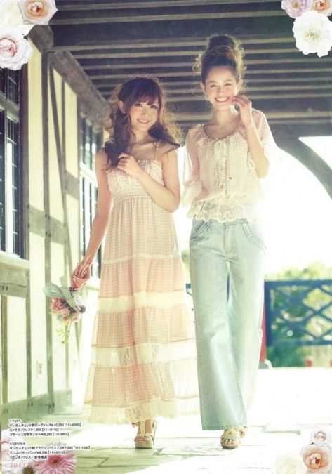 Summer J Fashion, Japanese Brands Fashion, Liz Lisa Outfits, Japanese Fashion Outfits, Himekaji Outfits, Gyaru Brands, Fashion Outfits Summer, Shoujo Girl, Fashion Coquette