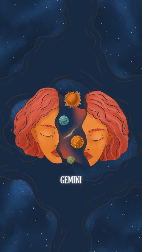 Gemini Profile Picture, Gemini Wallpaper Art, Gemini Aesthetic Art Wallpaper, Gemini Asthetic Picture, Gemini Poster, Gemini Symbols, Gemini Backgrounds, Gemini Wallpaper Iphone, Gemini Artwork