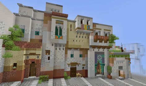 Minecraft Venice, Steampunk Locomotive, Building In Minecraft, Minecraft Aesthetics, Minecraft Desert, Minecraft Castle Blueprints, Minecraft Base, Minecraft Kingdom, Minecraft Building Guide