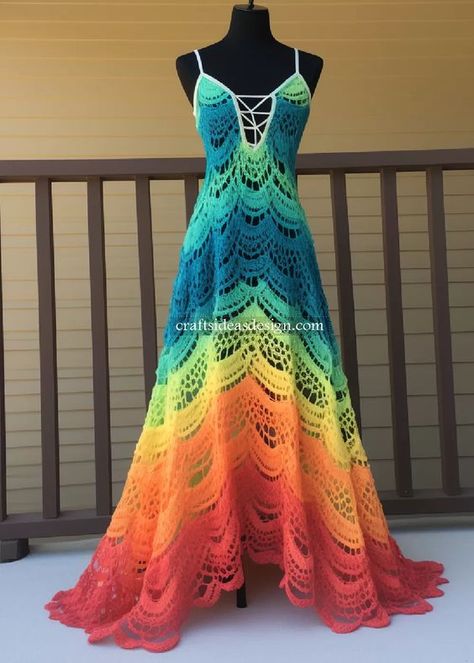 Crochet Dresses For Women, Crochet Sun Dress, Crochet Prom Dresses, Crochet Sundress, Crochet For Summer, Summer Crochet Dress, Crochet Gown, Crochet Dress Patterns, Crochet Dress Boho