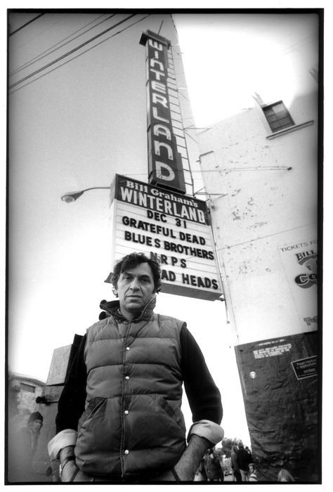 Photo: Michael Zagaris, Closing Winterland, December 31, 1978. Gelatin silver print, frame: 26 3/8 x 20 1/8 in. Courtesy of Skirball Cultural Center via CJM The current exhibits include the first major, comprehensive retrospective of Bill Graham, the SF-based impresario who shaped generations of music. Fillmore East, Bill Graham, Music Rooms, 1960s Music, New Years Traditions, Blues Brothers, Jerry Garcia, Rock Posters, Interesting People