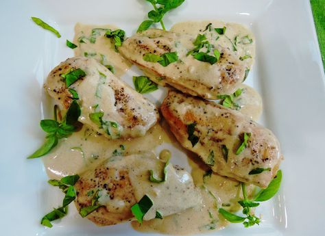 Brandy Cream Sauce, Brandy Sauce, Food Information, Pan Seared Chicken Breast, Chicken Sauce, Pan Seared Chicken, Cooks Illustrated, Sauce For Chicken, Cook Chicken Breast