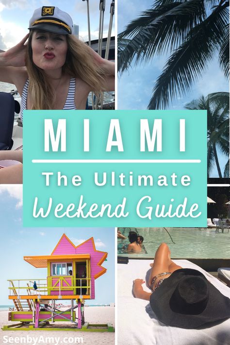 Miami South Beach is an excellent quick weekend getaway located in sunny southern Florida. Check out my itinerary including what to do, how to get here & where to stay. Miami Travel｜South Beach Trip｜Miami Vacation｜Florida｜Florida Vacation｜What To Do Miami｜Miami Guide｜Miami Florida Guide｜Miami Itinerary｜The South Travel｜Miami Trip｜Florida Things To Do｜Miami Things To Do｜Quick Trips｜US Destinations｜Weekend Getaway｜South Beach Guide｜Miami Flordia Vacation｜Florida Trip｜ Visit Florida｜Florida Travel Miami Florida Vacation, Miami Itinerary, Miami Weekend, Travel Miami, Miami South Beach, Weekend In Miami, Miami Trip, Miami Travel Guide, South Beach Florida