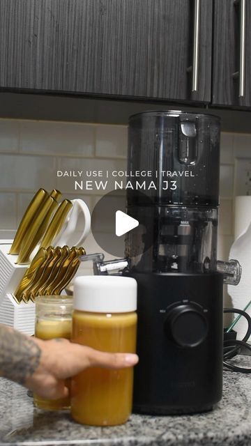 I am Nilsa on Instagram: "I’m super excited about the new @namawell J3!! This is perfect for college students, travelers, and people who like making their juicer daily. 

Click the link in my bio to get 10% off your new Nama J2 using my promo code: NILSA10

#nilsaeats #iamnilsa #nama #namajuicer #j3 #healthy #healthyfood #healthyeating #juicer #juice #freshjuice" Nama Juicer, Fresh Juice, Super Excited, Juicer, Healthy Drinks, College Students, Peanut Butter, Healthy Eating, Juice