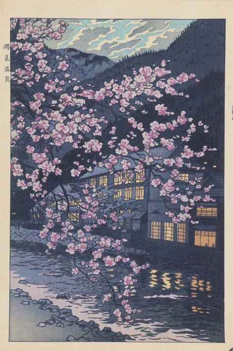 Nihonga Japanese Art, Japan Poster Design, Japanese Aesthetic Art, Wallpaper Cherry Blossom, Sakura Poster, The Kimono Gallery, Kimono Gallery, Japan Beautiful, Japanese Pop Art