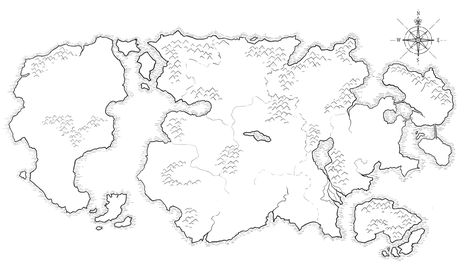 Fantasy World Maps, World Map Template, Anime Island, Character Outline, Map Sketch, Fantasy Map Making, Rpg World, Dnd World Map, Map Template