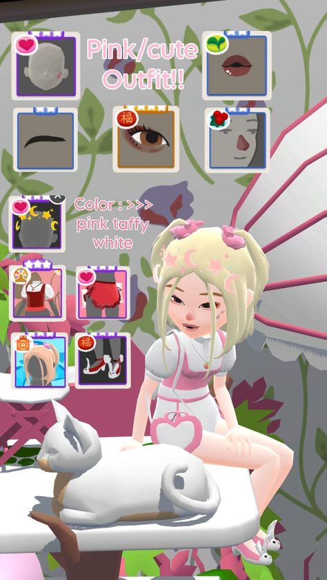 Bud Create Game Outfit Ideas, Hotel Hideaway Game, Hotel Hideaway Outfits, Juegos Cute, Hotel Hideaway, Aesthetic Apps Games, Hello Kitty Games, App Store Games, Kawaii Games