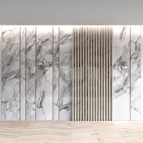 Marble Cladding, Wood Panel Texture, Feature Wall Design, House Wall Design, Modern Entrance, Floor Tile Design, Classic Living Room, Wall Molding, Boutique Interior