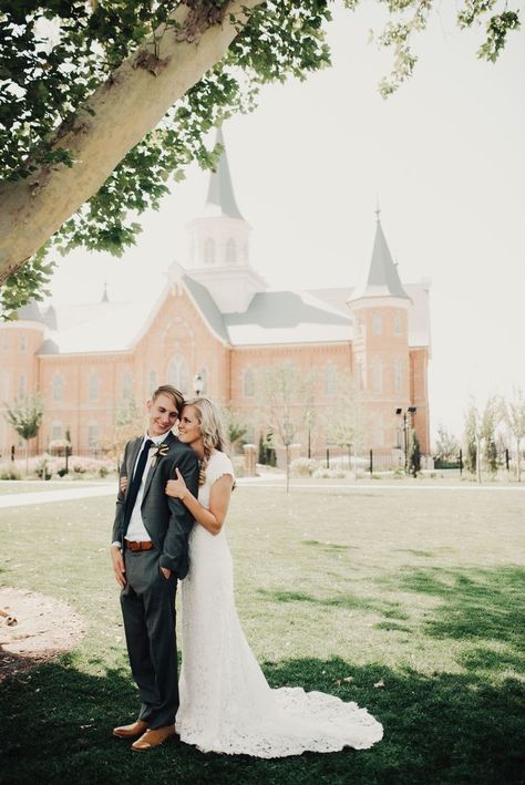 Lds Wedding Photos, Provo City Center Temple Wedding, Temple Wedding Photos, Provo City Center Temple, Nevada Wedding, Lds Temples Wedding, Enchanted Garden Wedding, Backyard Reception, Beautiful Outdoor Wedding