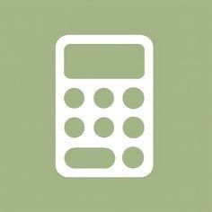 Sage Green Calculator Icon, Green Widgetsmith Icon, Green Widgetsmith Aesthetic, Green Widgetsmith, Green Calculator, Icons Verdes, Green Aesthetic App Icons, Icons Verde, Widget Background