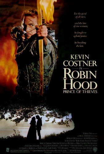 "A man is not born into nobility, it is determined by his actions." Robin Hood (starring Kevin Costner) Robin Hood Prince Of Thieves, Prince Of Thieves, Robin Hoods, Beau Film, Christian Slater, Movies Worth Watching, Septième Art, Morgan Freeman, Original Movie Posters