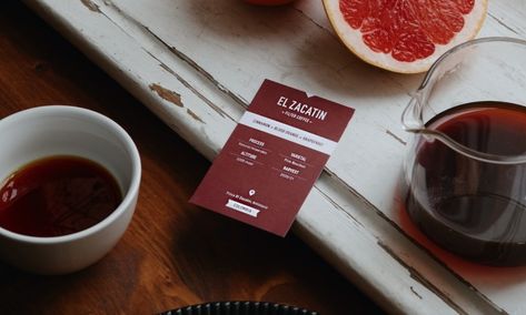 Coffee Information Card, Coffee Sachet Photography, Coffee Shop Punch Card, Coffee Sample Packaging, Coffee Guide Poster, Simple Packaging, Coffee Farm, Filter Coffee, Coffee Cards