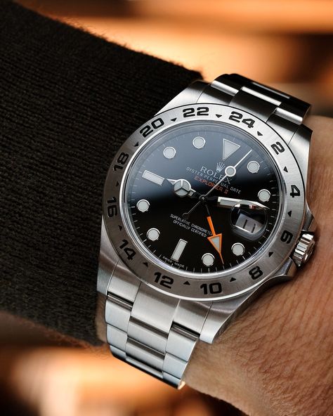 IN-DEPTH: The Rolex Explorer II Ref.216570 review Rolex Presidential, Rolex Milgauss, Rolex Diamond, Rolex Explorer Ii, Trendy Watches, Rolex Date, Rolex Watches For Men, Rolex Explorer, Expensive Watches