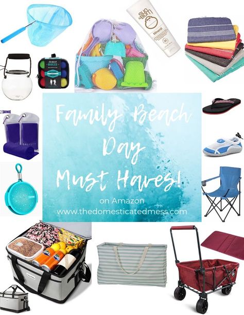 Beach Must Haves For Families, Family Beach Day Essentials, Beach Vacation Must Haves, Beach Must Haves For Adults, Beach Accessories Must Have, Beach Must Haves For Kids, Amazon Beach Must Haves, Beach Must Haves, Texas Beach Vacation