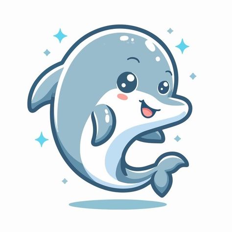 Arifinzainal1728 | Freepik Animal Composition, Cartoon Dolphin, Adorable Cartoon, Vector Illustrations, Cartoon Animals, Dolphins, Premium Vector, Graphic Resources, Vector Illustration