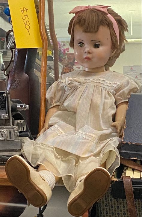 Antique Porcelain Dolls Creepy, Creepy Toys Aesthetic, Creepy Doll Aesthetic, Haunted Trail Ideas, Trail Ideas, Haunted Trail, Creepy Toys, Vintage Porcelain Dolls, Creepy Vintage