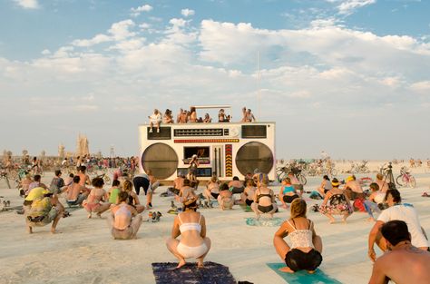 Afrika Burn, Man Yoga, Burning Man Art, Burning Men, Black Rock Desert, Burning Man Fashion, Black Rock City, Burning Man Festival, Yoga Set