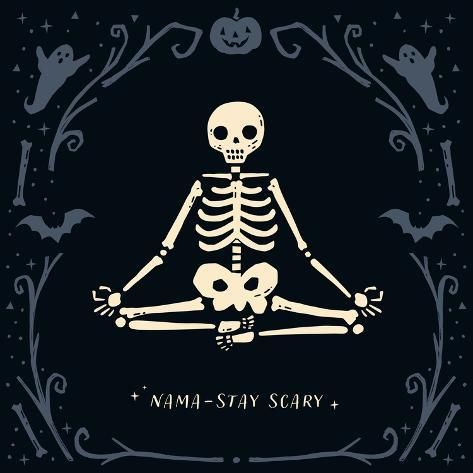 size: 12x12in Art Print: Scary Stretches II by Victoria Barnes : Diy Vinyl Projects, Spooky Tattoos, Feminine Tattoos, Art Prints For Home, Type Graphic, Chalk Art, Canvas Home, Sports Teams, Halloween Art