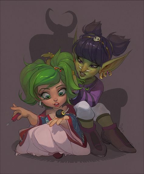 Gnome Warlock, Goblin Character Design, Orc Girl, Goblin Character, Hearthstone Heroes, Female Gnome, Goblin Art, Warcraft Characters, Warcraft Art