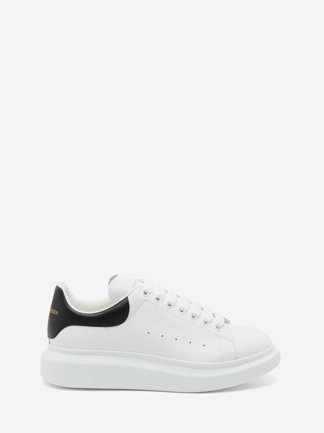 Oversized Sneaker White/Black for Men | Alexander McQueen Men Alexander Mcqueen, Alexander Mcqueen Oversized Sneaker, Black Alexander Mcqueen, 2024 Family, Alexander Mcqueen Logo, Holiday 2024, Alexander Mcqueen Sneakers, Mcqueen Sneakers, Shoes Ideas