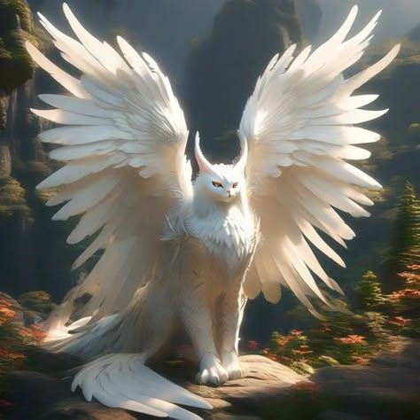 Mythical Creatures With Wings, Fantasy Familiars Animals, Fantasy Farm Animals, Fantasy Hybrid Animals, Mystical Creature Drawing, Fantasy Pets Mythical Creatures, Mythical Flying Creatures, Animal Fantasy Art, Creatures Fantasy Art