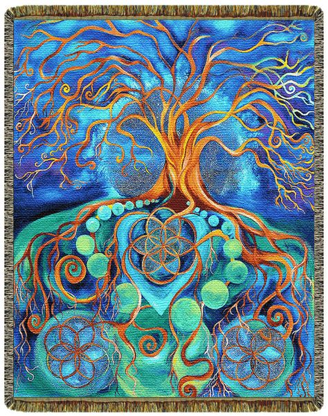 Visionary Art Blanket Metamorphosis Art by VisionaryArtBlankets, $85.00 Tree Of Life Wall Paper, Tree Of Life Tapestries, Cosmic Tree Of Life, Tree Of Life Blanket, Metamorphosis Art, Tree Of Life Artwork, Boom Kunst, Art Blanket, Tree Of Life Art