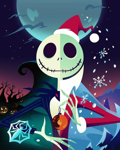 This is #Halloween, Nightmare Before Christmas style. Now available to watch in two different ways—including a Sing-along Edition (link in bio). Nightmare Before Christmas Drawings, Nightmare Before Christmas Wallpaper, Jack Skeleton, Tim Burton Art, Tim Burton Films, Nightmare Before Christmas Halloween, The Skeleton, Pinturas Disney, The Nightmare Before Christmas