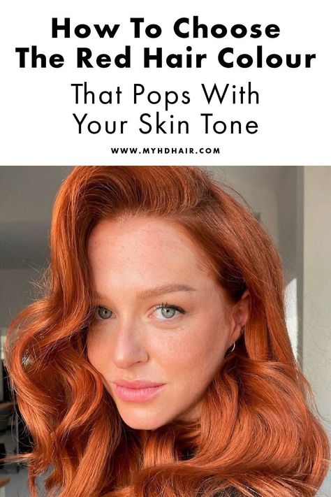 Red Hair Different Skin Tones, Copper Red Hair Color Pale Skin, Pale Skin And Red Hair, Orange Hair Fair Skin, Red Hair For Pink Skin Tones, Fox Red Hair Color, Copper Hair For Fair Skin, Red Shades Hair Color, Copper Hair For Pale Skin