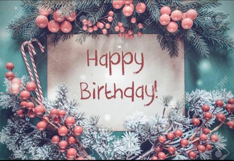 Winter Happy Birthday, Happy Birthday Google, Images Happy Birthday, Happy Birthday For Her, Birthday Tree, Birthday Greetings Friend, Happy Birthday Greetings Friends, Happy December, December Birthday