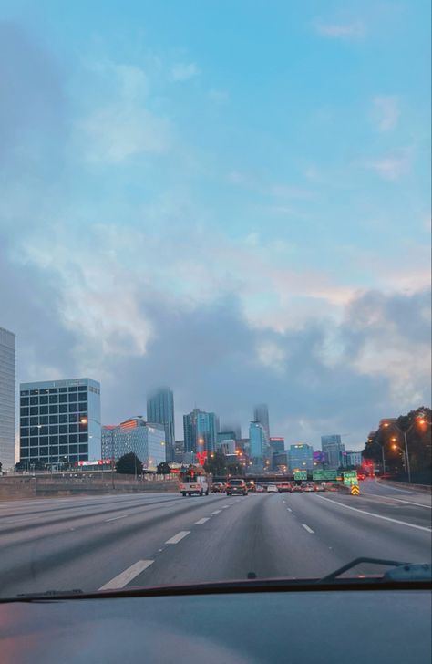 Atlanta | Downtown | Downtown ATL | Road Trip | #dashcam #nottakingpicswhiledriving Atlanta Downtown, Fun Places To Go, Vacation Photos, Photography Pictures, Sunrise Sunset, Cover Art, Airplane View, Summer Vibes, Places To Go