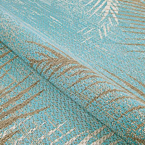 Bay Isle Home Waddington Floral Aqua/Mocha Indoor / Outdoor Area Rug | Wayfair Couristan Rugs, Tropical Area Rugs, Rugs Ideas, Aqua Rug, Aqua Area Rug, Jute Wool Rug, Beach Bedroom, Outdoor Rocking Chairs, Indoor Outdoor Area Rugs