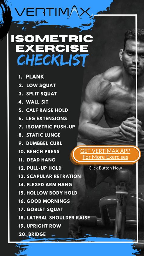 Static Workout Exercise, Static Hold Workout, Static Exercises Workouts, Isometric Hold Workout, Static Hold Exercises, Isometric Excersises, Dynamic Workout Strength Training, Isometric Workout Routine, Isometric Leg Exercises