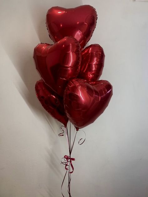 Red Birthday Party, Valentines Balloons, Love Balloon, Red Balloon, Heart Balloons, Mylar Balloons, Valentine Special, Helium Balloons, Birthday Party Supplies