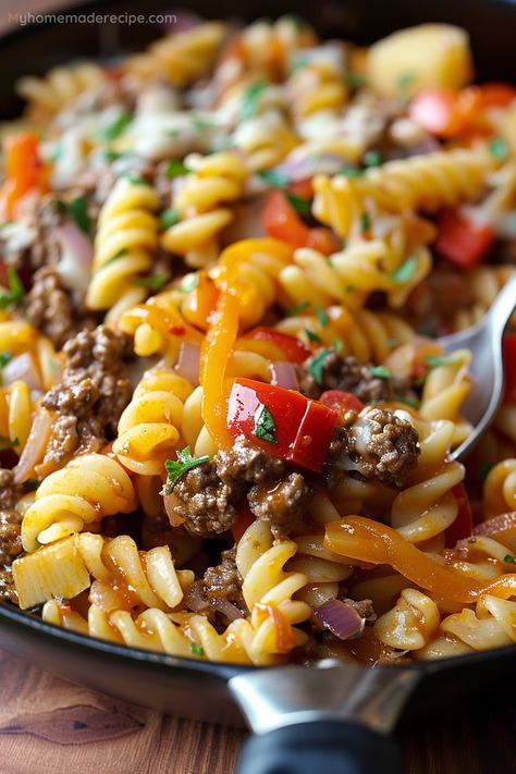 Philly Cheese Steak Pasta, Cheese Steak Pasta, Cheese Steak Casserole, Philly Cheesesteak Pasta, Cheesesteak Pasta, Healthy Food To Make, Cheese Steaks, Steak Casserole, One Pot Wonder