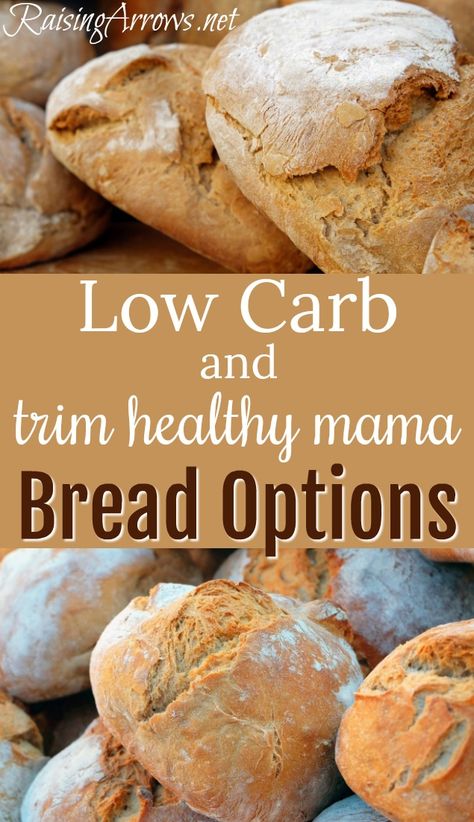 Take it from a former bread addict - some meals just scream for bread.  Thankfully, there are tons of lower carb bread options out there!  Here are a few of my favorites that keep me happy and satisfied! via @amyraisingarrows Thm Sourdough, Thm Bread, Thm Diet, Trim Healthy Mama Diet, Bariatric Meals, Healthy Low Fat Recipes, Trim Healthy Recipes, Trim Healthy Mama Plan, 30 Diet