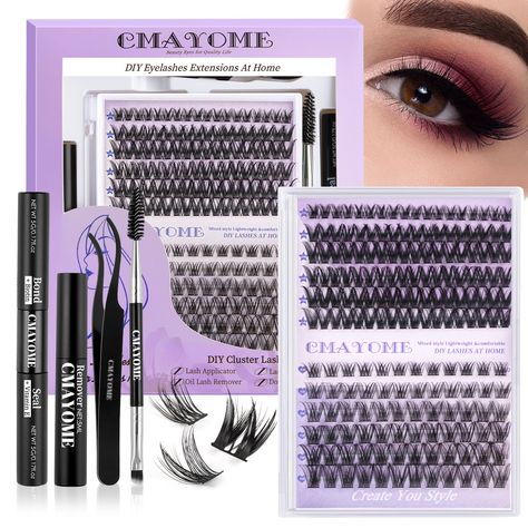 5.63US $ 73% OFF|DIY Lash Extension Kit 240PCS Fluffy Eyelashes DIY 30D/40D Natural D curve Segmented Grafting Pack Eyelashes Individual Lashes| |   - AliExpress Fluffy Eyelashes, Eyelashes Individual, Lash Extension Kit, Gene False, Eyelashes Makeup, Eyelash Kit, Diy Lash Extensions, Eyelash Extension Kits, Diy Eyelash Extensions