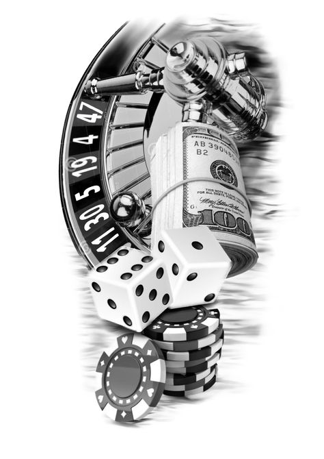 Roulette Table Tattoo Design, Roulette Wheel Tattoo Design, Roulette Wheel Tattoo, Roulette Tattoo, Poker Tattoo, Gangster Tattoo, Casino Tattoo, Wheel Tattoo, Casino Roulette