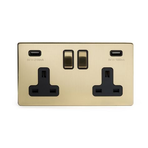 Kitchen Unit Handles, Brass Switches, Bathroom Towel Rails, Usb Outlet, Plug Socket, Hardware Finishes, Power Outlet, Towel Rail, Home Hardware