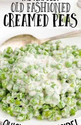 Creamed Peas And Potatoes, Side Dish For Dinner, Green Peas Recipes, Recipes By Ingredients, Veggie Side Dish Recipes, Pea Salad Recipes, Creamy Peas, Creamed Peas, Hp Sauce