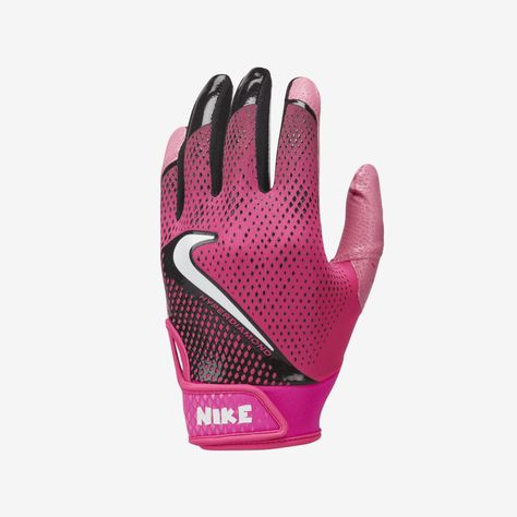 Made of durable, premium synthetic leather, these lightweight and breathable gloves are here to help protect your hands when you need it most. The padded palm helps reduce sting while working to absorb the shock of sliding into home base. Kids Softball, Nike Gloves, Softball Gloves, Flag Football, Kids Baseball, Baseball Glove, Synthetic Leather, Softball, Gloves